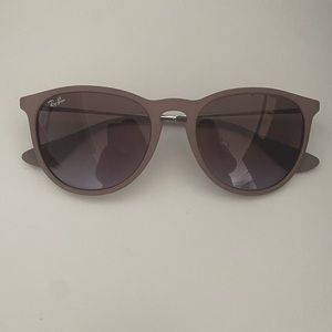 Ray bans gray/brown